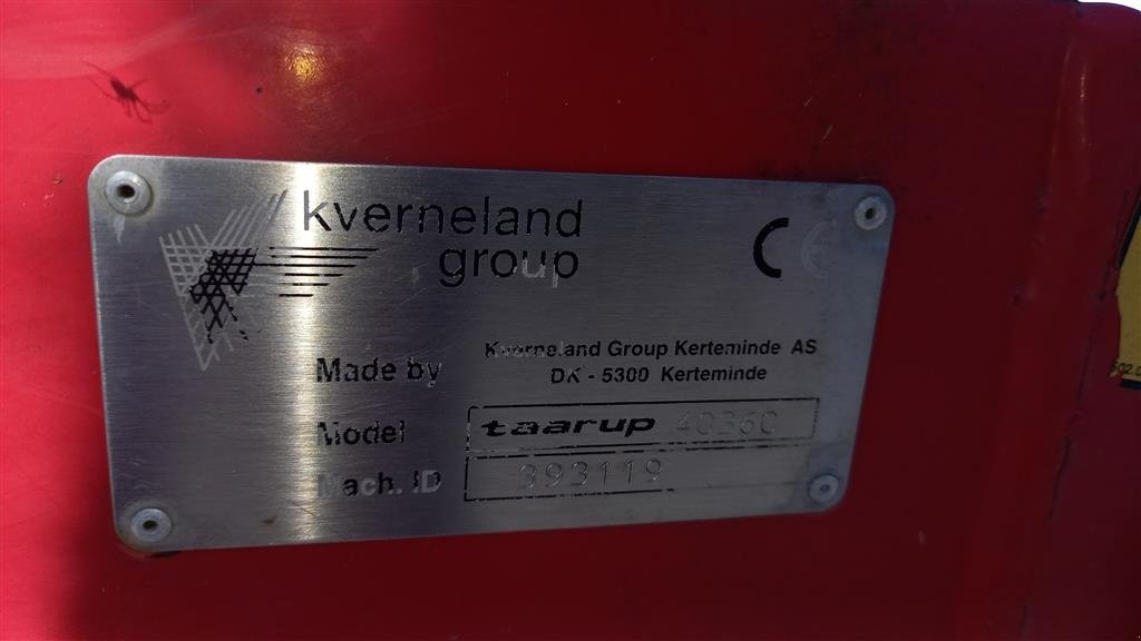 Mähwerk typu Kverneland 4036 C, Gebrauchtmaschine w Roskilde (Zdjęcie 7)
