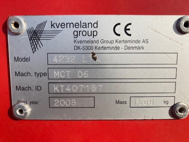 Mähwerk tip Kverneland 4232LT, Gebrauchtmaschine in Skærbæk (Poză 6)