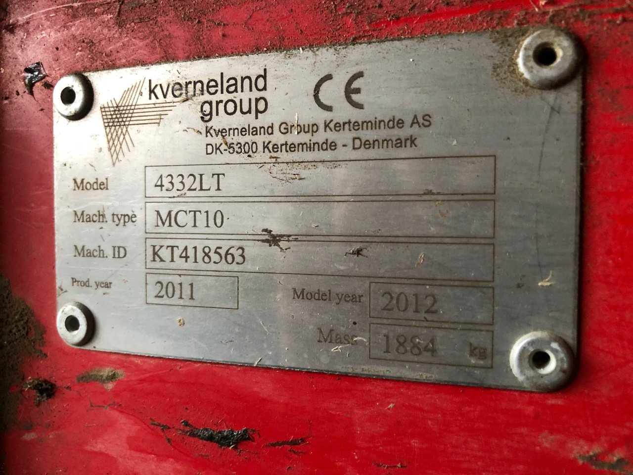Mähwerk a típus Kverneland 4332 LT, Gebrauchtmaschine ekkor: Chauvoncourt (Kép 8)