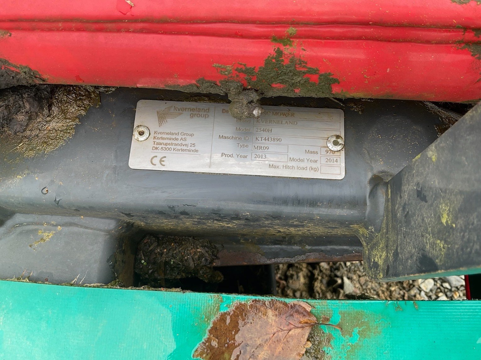 Mähwerk tip Kverneland TA 2540 H, Gebrauchtmaschine in SAINT CLAIR SUR ELLE (Poză 9)