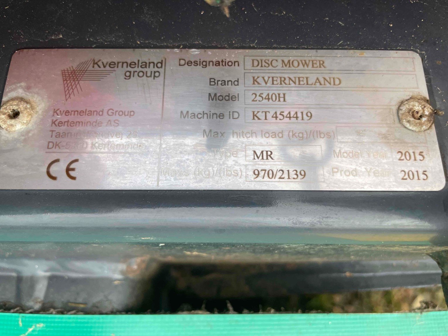 Mähwerk του τύπου Kverneland TA 2540, Gebrauchtmaschine σε SAINT CLAIR SUR ELLE (Φωτογραφία 7)