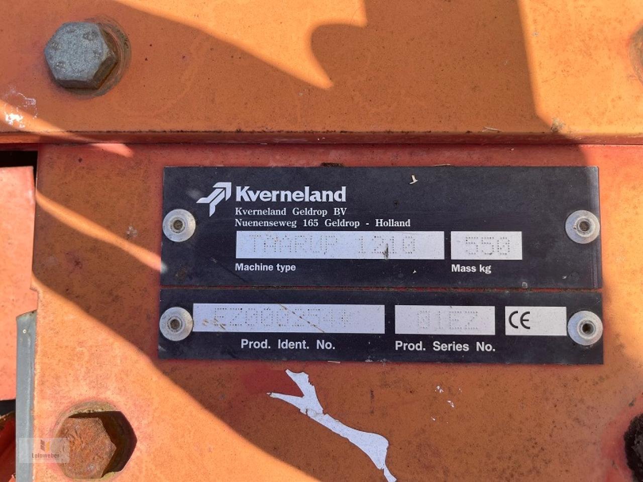 Mähwerk typu Kverneland Taarup 1210, Gebrauchtmaschine v Neuhof - Dorfborn (Obrázek 6)