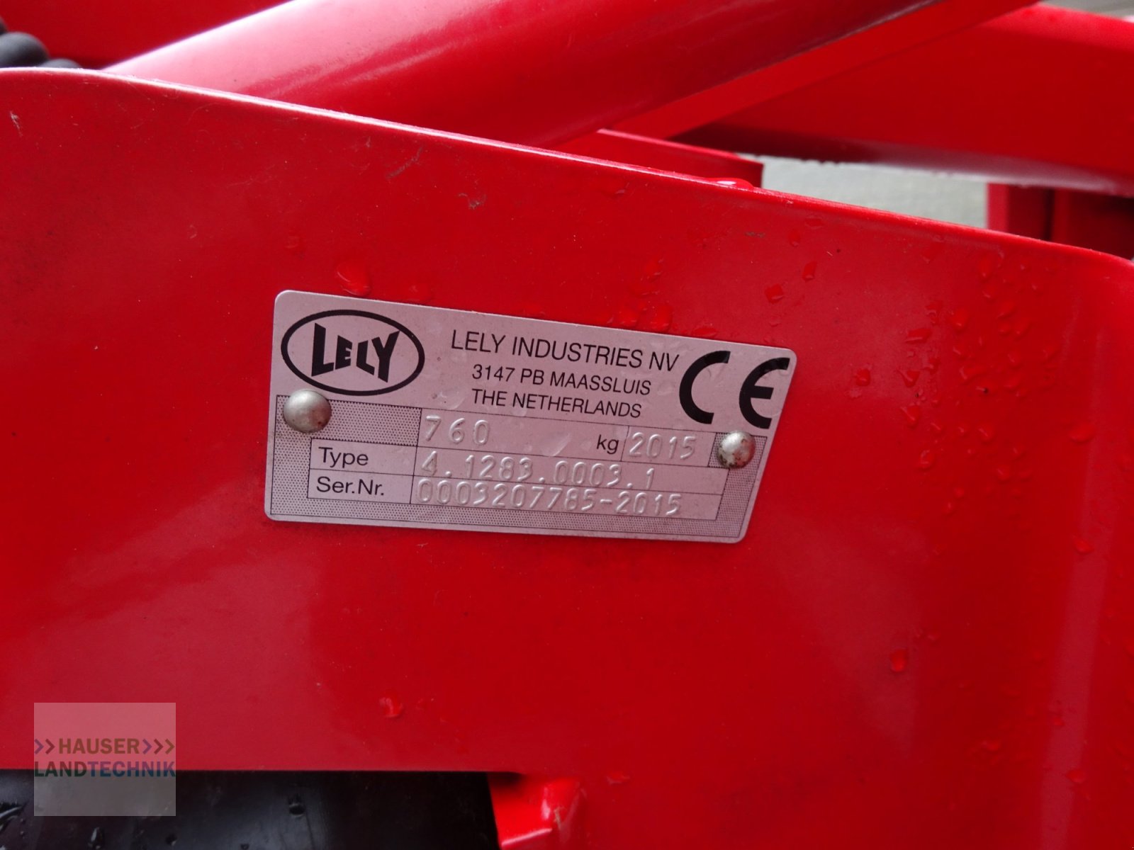 Mähwerk Türe ait Lely Splendimo 320 F, Gebrauchtmaschine içinde Tuntenhausen (resim 6)