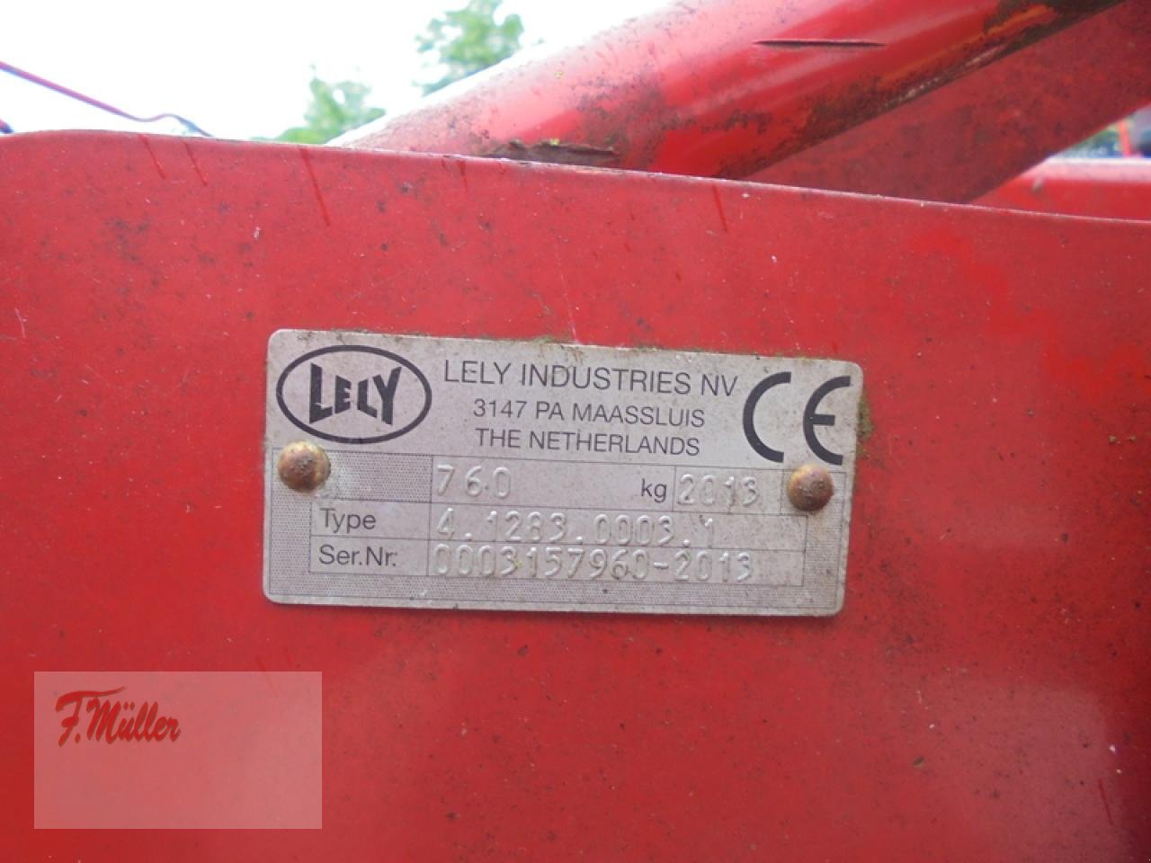 Mähwerk типа Lely SPLENDIMO 320F, Gebrauchtmaschine в Taaken (Фотография 5)