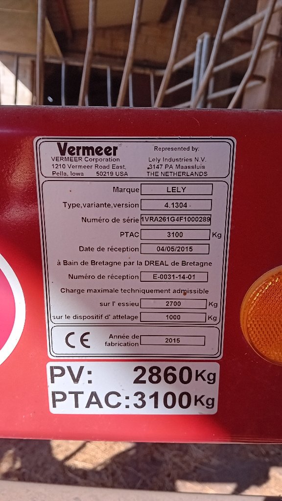 Mähwerk des Typs Lely Splendimo 550 P, Gebrauchtmaschine in Calmont (Bild 5)