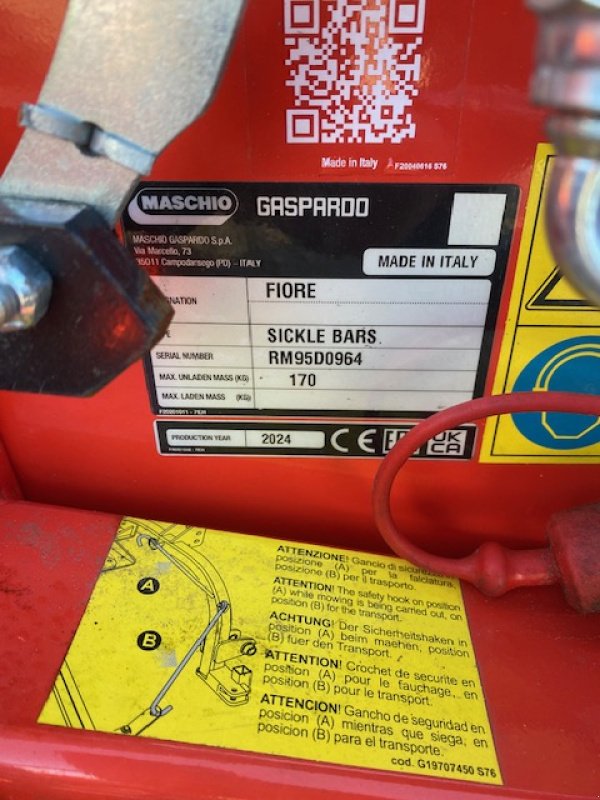 Mähwerk del tipo Maschio Fiore 235 hydr., Gebrauchtmaschine In Friedeburg (Immagine 3)