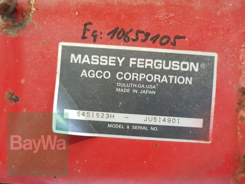 Mähwerk des Typs Massey Ferguson ZWISCHENACHSMÄHWERK 54S1523H, Gebrauchtmaschine in Großweitzschen  (Bild 2)