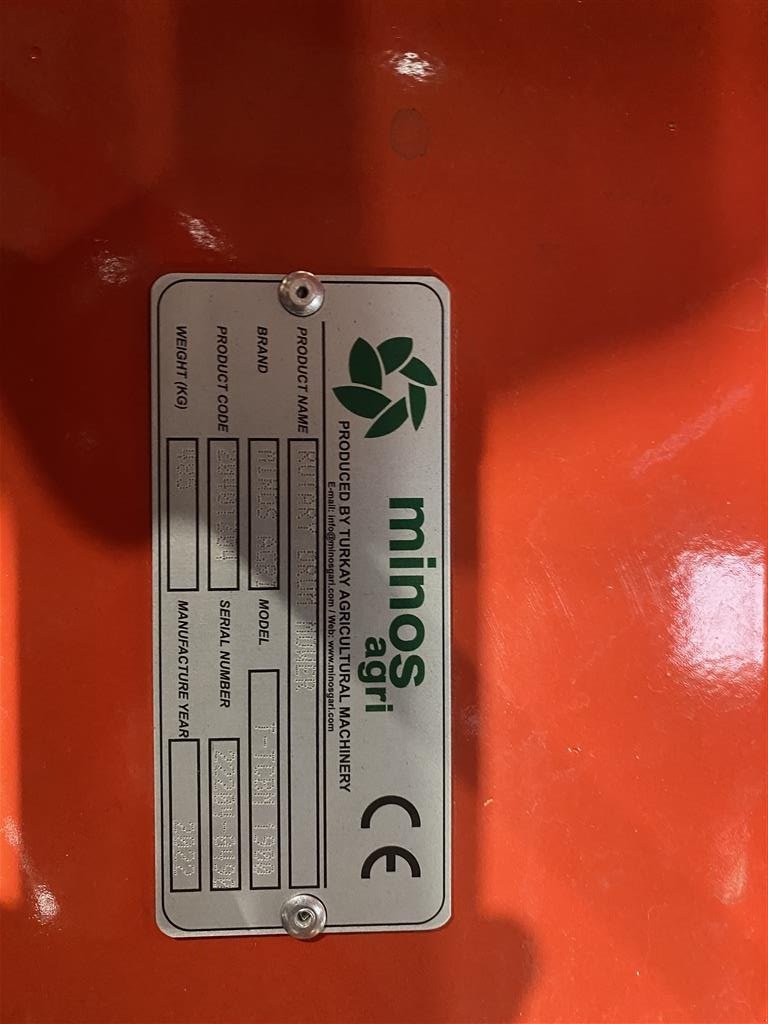 Mähwerk типа Minos Agri Sonstiges, Gebrauchtmaschine в Skive (Фотография 3)