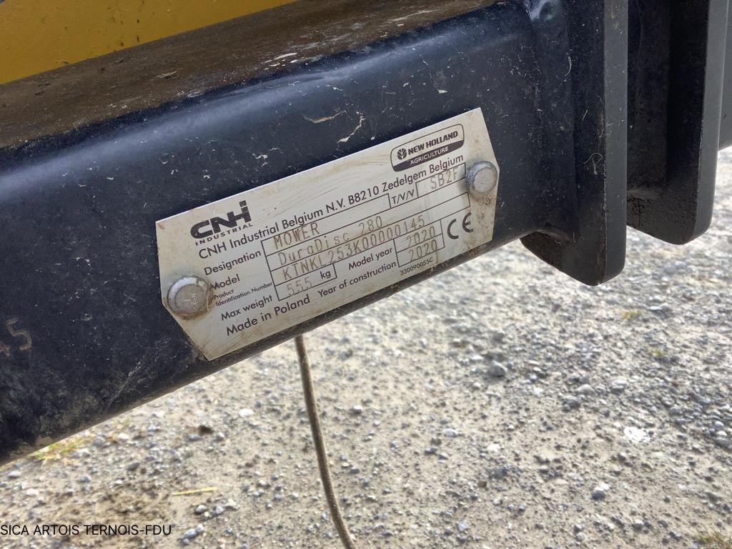 Mähwerk типа New Holland DURADISC 280, Gebrauchtmaschine в HERLIN LE SEC (Фотография 7)