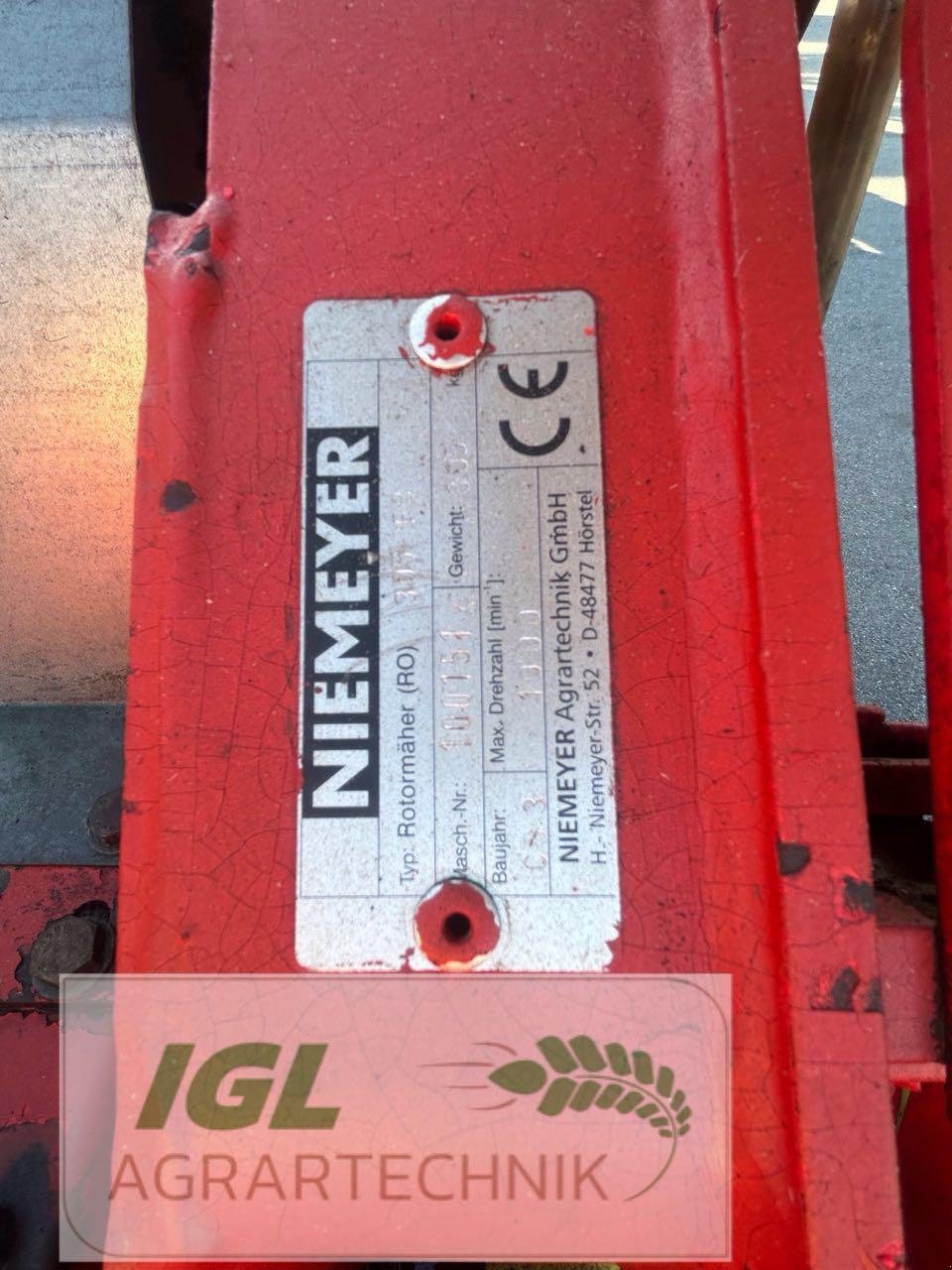 Mähwerk van het type Niemeyer 305 Front, Gebrauchtmaschine in Nabburg (Foto 7)