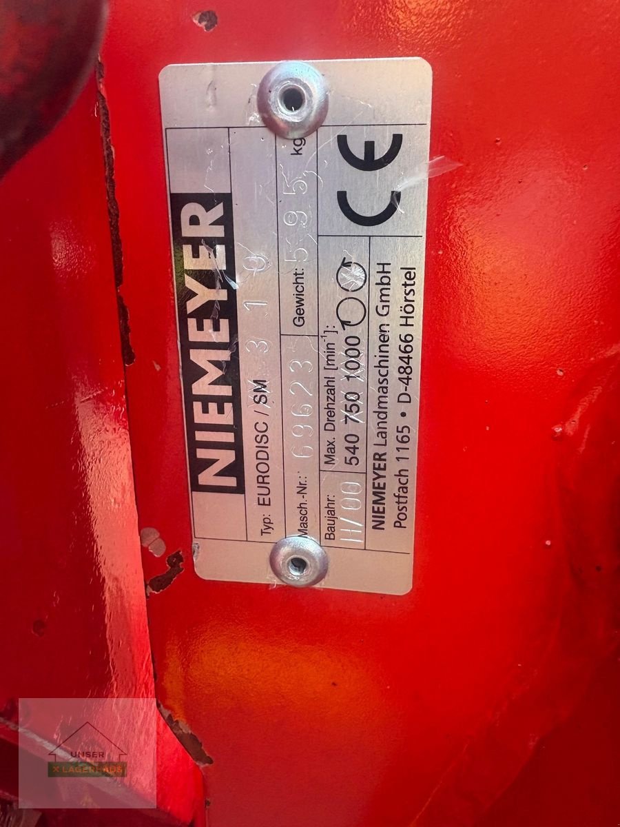 Mähwerk tipa Niemeyer Euro Disc 310, Gebrauchtmaschine u Hartberg (Slika 7)