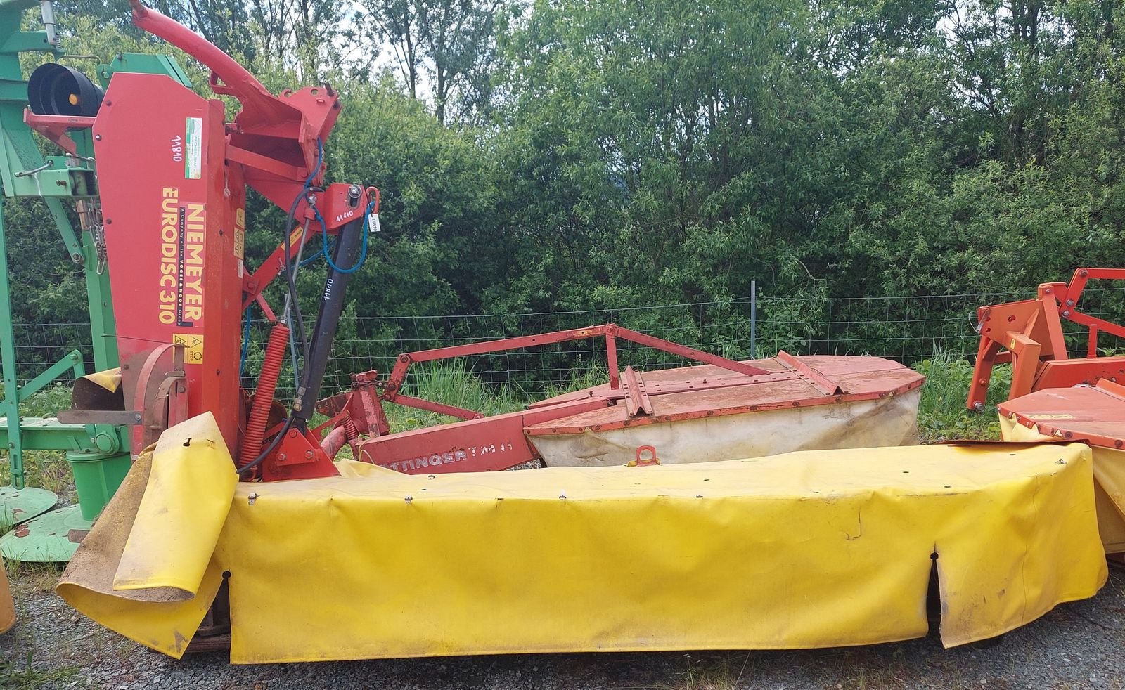 Mähwerk des Typs Niemeyer Scheibenmähwerk Eurodisc 310, Gebrauchtmaschine in Strem (Bild 1)