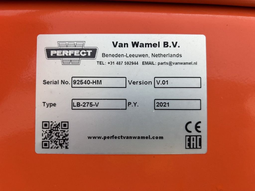 Mähwerk του τύπου Perfect LB275V, Gebrauchtmaschine σε Wierden (Φωτογραφία 4)