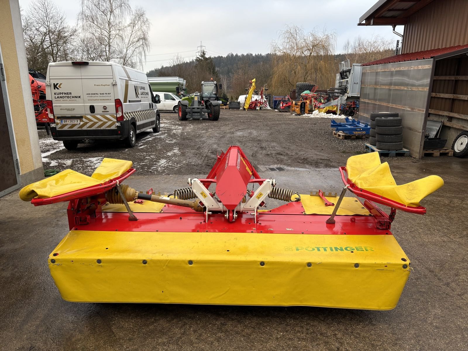 Mähwerk des Typs Pöttinger Euro Cat 316 F, Gebrauchtmaschine in Pischelsdorf am Engelbach (Bild 7)