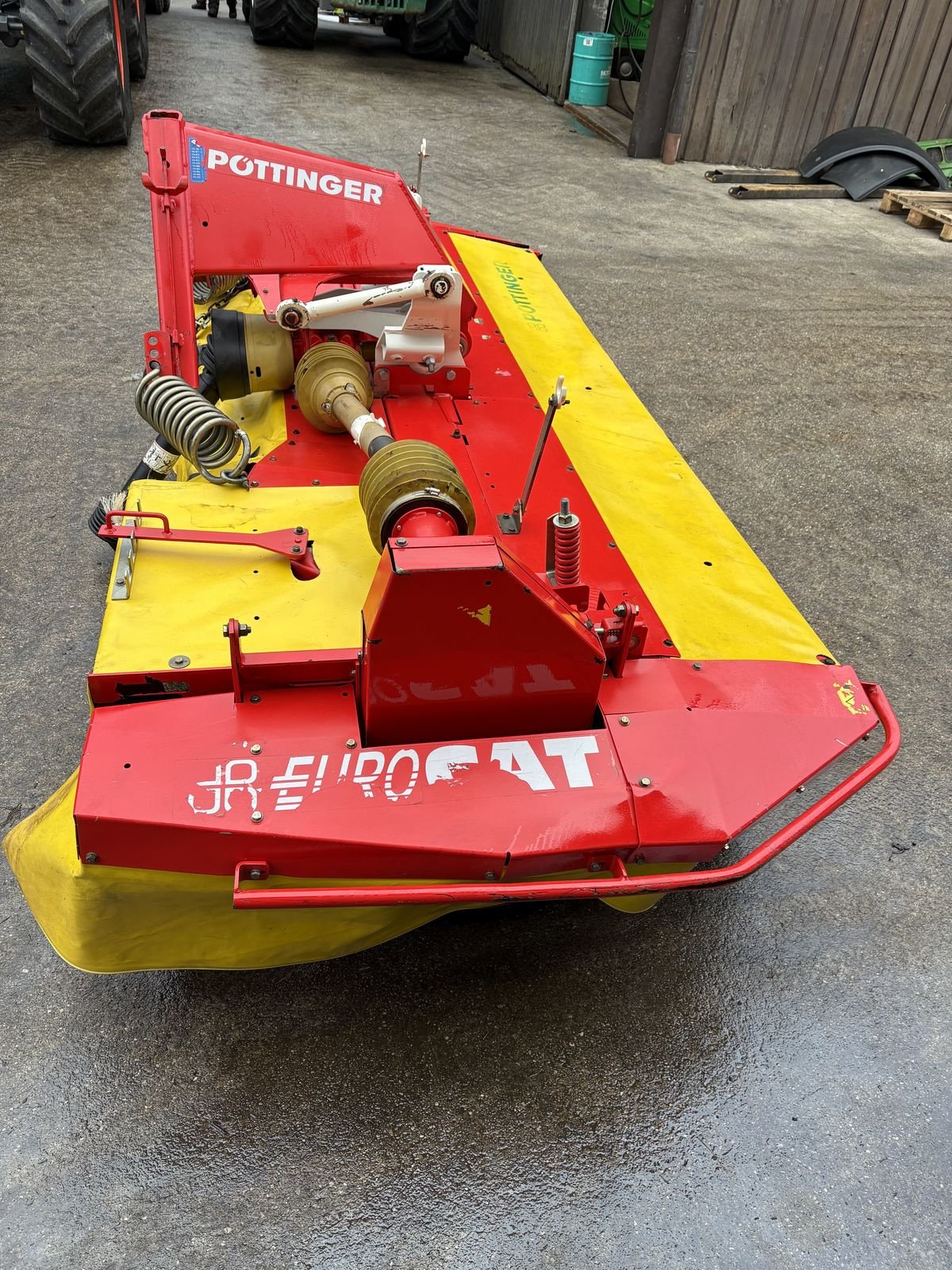 Mähwerk des Typs Pöttinger Euro Cat 316 F, Gebrauchtmaschine in Pischelsdorf am Engelbach (Bild 4)