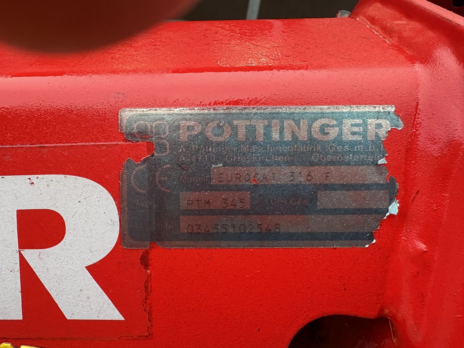 Mähwerk des Typs Pöttinger Euro Cat 316 F, Gebrauchtmaschine in Pischelsdorf am Engelbach (Bild 5)
