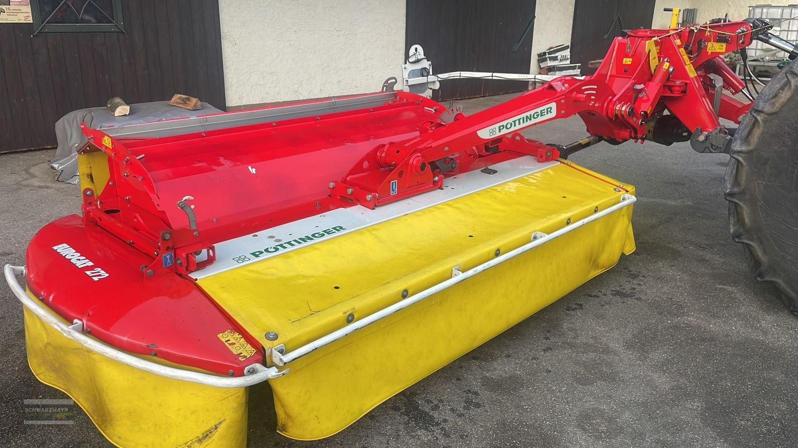 Mähwerk Türe ait Pöttinger EuroCat 272 ED, Gebrauchtmaschine içinde Gampern (resim 12)