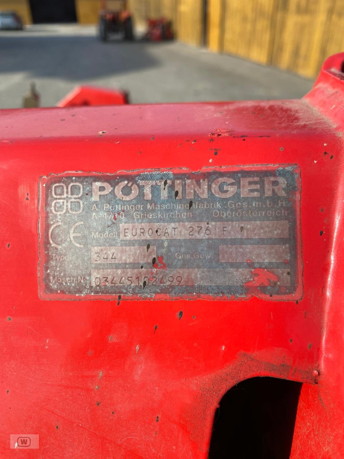 Mähwerk del tipo Pöttinger Eurocat 276 F, Gebrauchtmaschine In Zell an der Pram (Immagine 5)