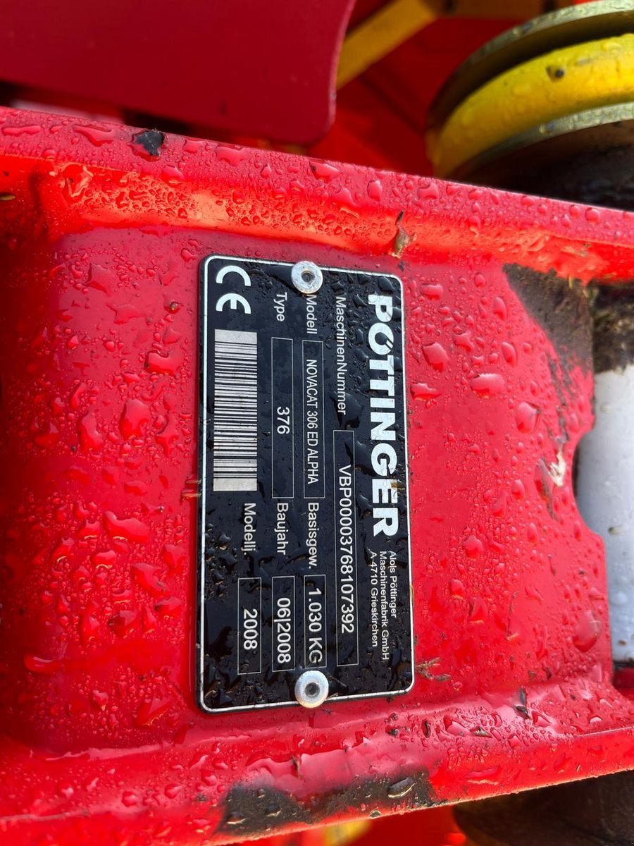 Mähwerk типа Pöttinger Frontmähwerk Novacat 306 ED Alpha, Gebrauchtmaschine в Burgkirchen (Фотография 6)