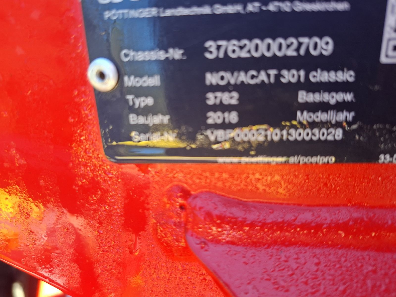 Mähwerk des Typs Pöttinger Nova Cat 301 Classic, Gebrauchtmaschine in Hollenthon (Bild 2)