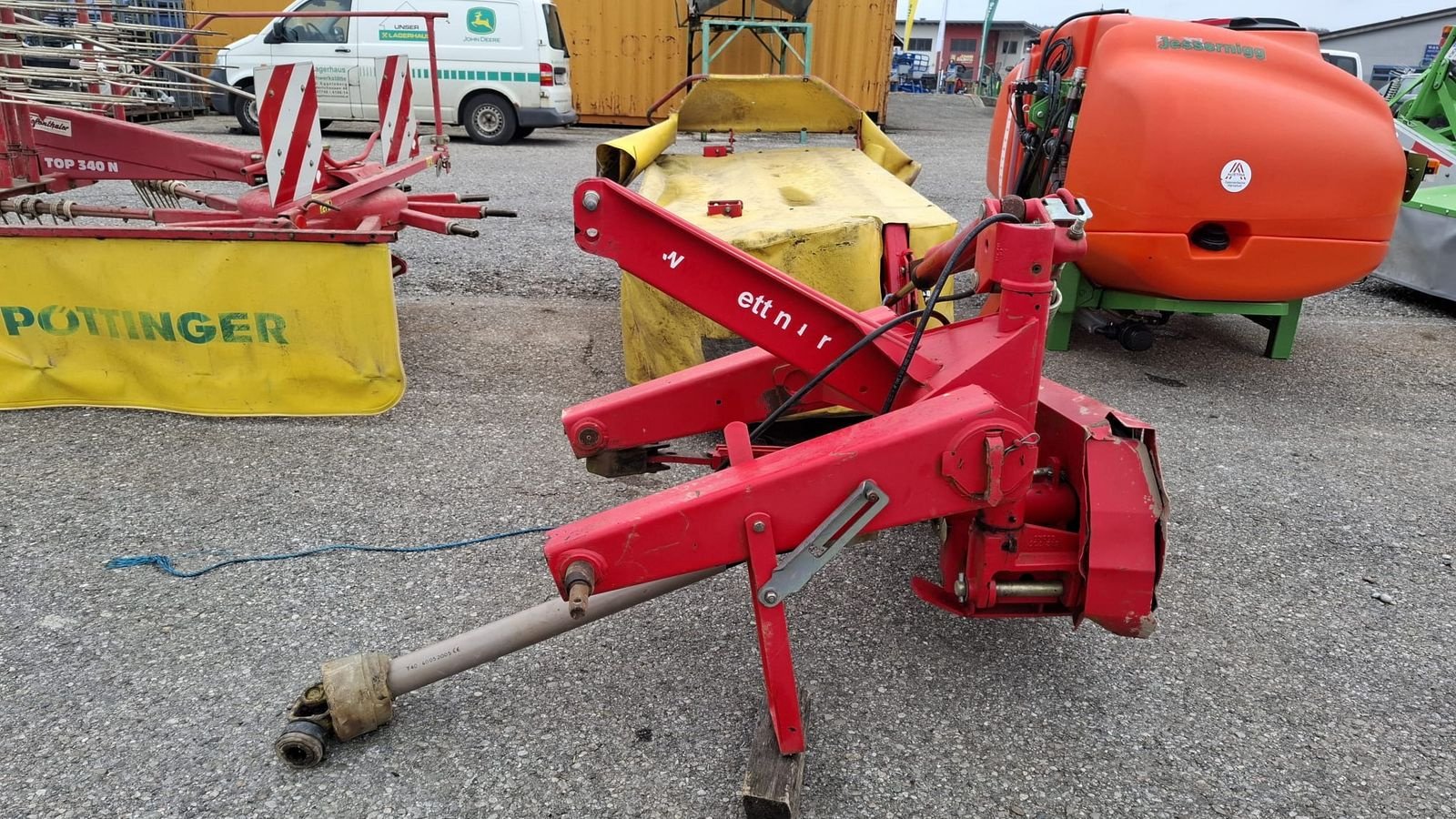 Mähwerk Türe ait Pöttinger Nova Disc 265 H, Gebrauchtmaschine içinde Gundertshausen (resim 3)