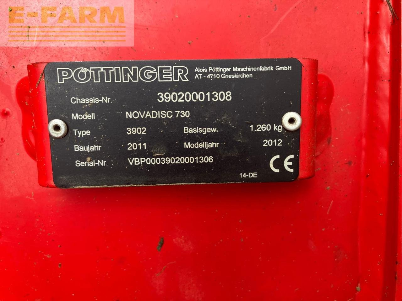 Mähwerk типа Pöttinger Nova Disc 730, Gebrauchtmaschine в REDLHAM (Фотография 18)