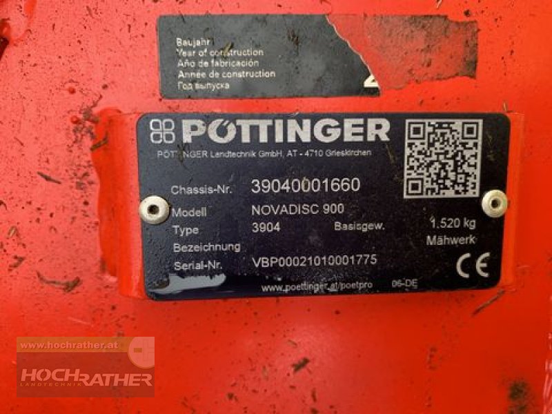 Mähwerk of the type Pöttinger Nova Disc 900, Gebrauchtmaschine in Kronstorf (Picture 17)