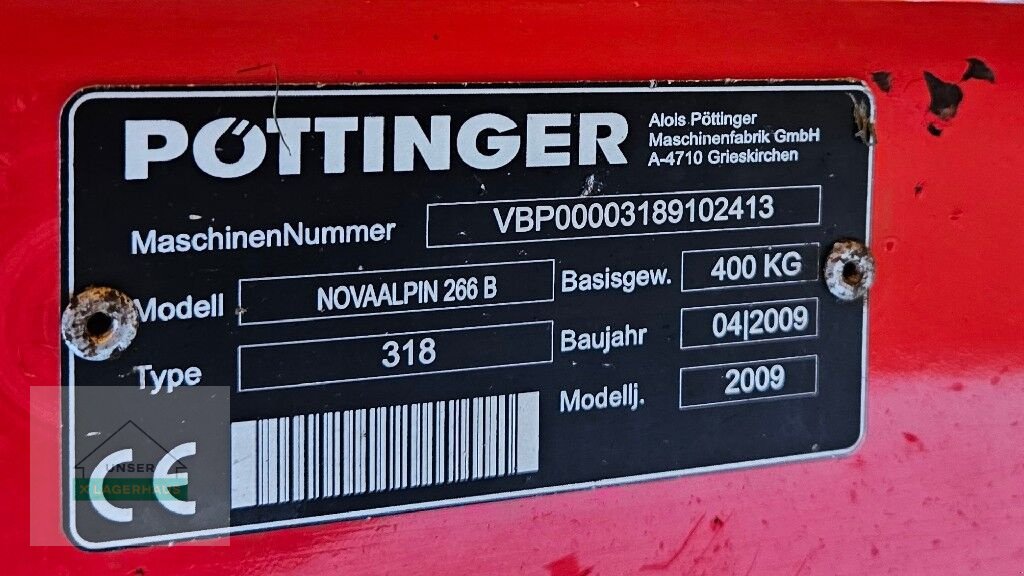 Mähwerk of the type Pöttinger Novaalpin 266B, Gebrauchtmaschine in St. Michael (Picture 12)