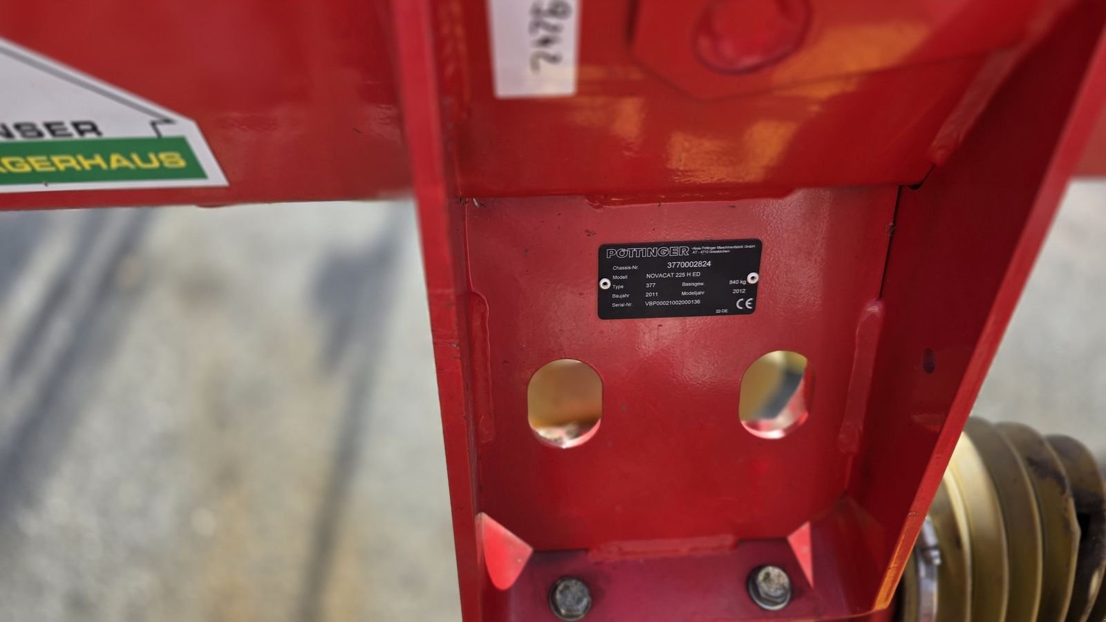 Mähwerk типа Pöttinger Novacat 225 HED, Gebrauchtmaschine в Hopfgarten (Фотография 6)