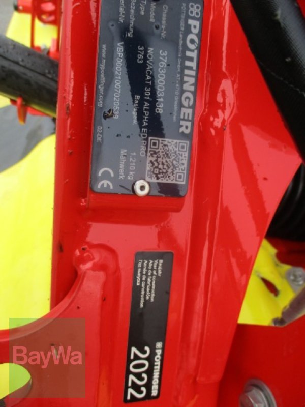 Mähwerk of the type Pöttinger Novacat 301 Alpha Motion ED PRO, Gebrauchtmaschine in Schönau b.Tuntenhausen (Picture 8)