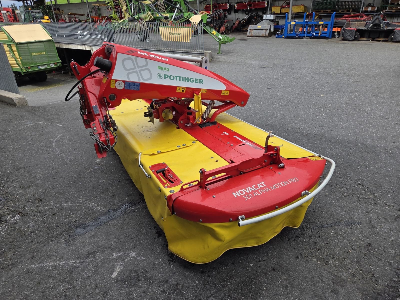 Mähwerk typu Pöttinger Novacat 301 Alpha Motion Pro, Gebrauchtmaschine v Sulzberg (Obrázek 2)