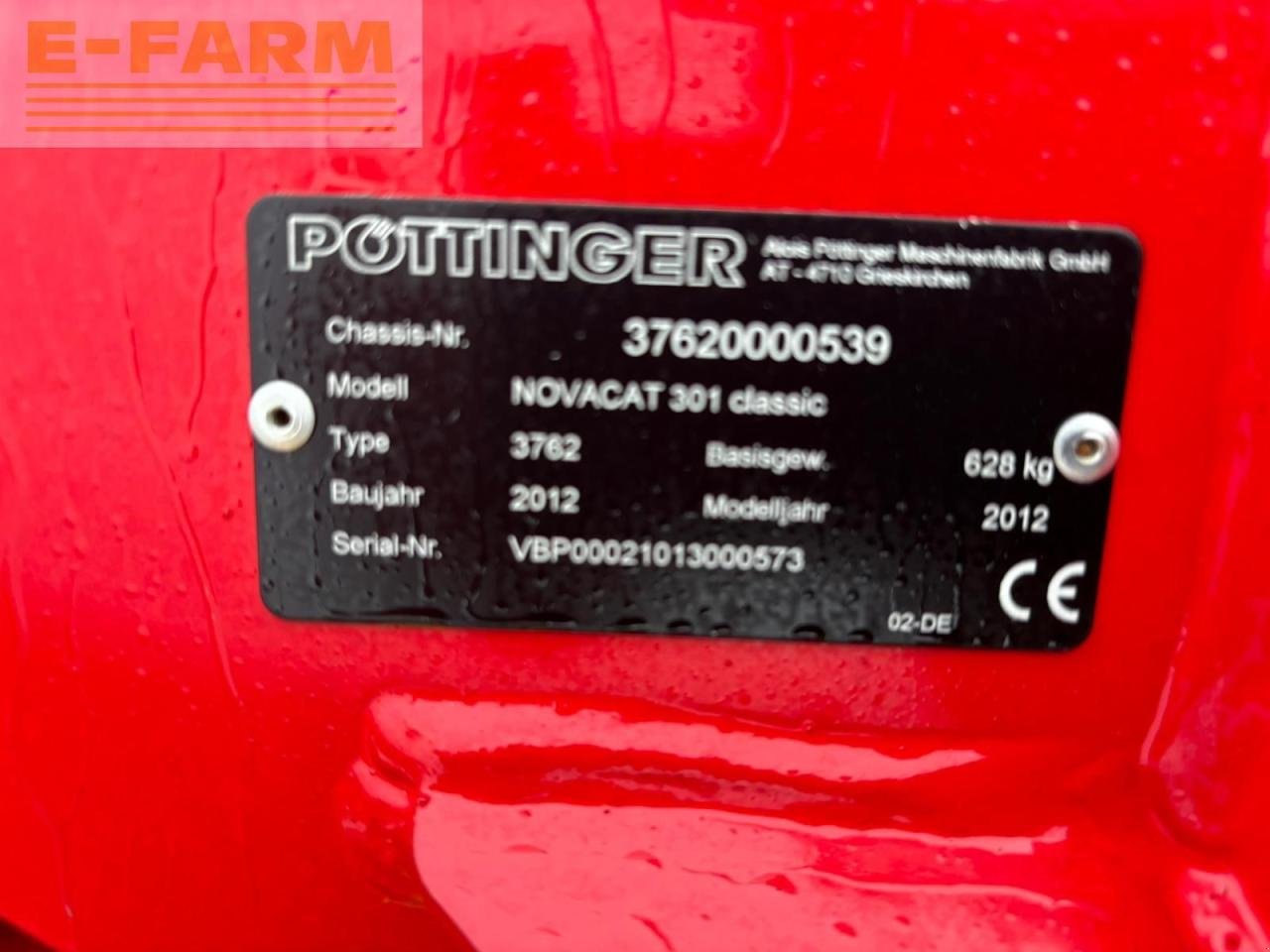 Mähwerk типа Pöttinger Novacat 301 Classic, Gebrauchtmaschine в REDLHAM (Фотография 10)