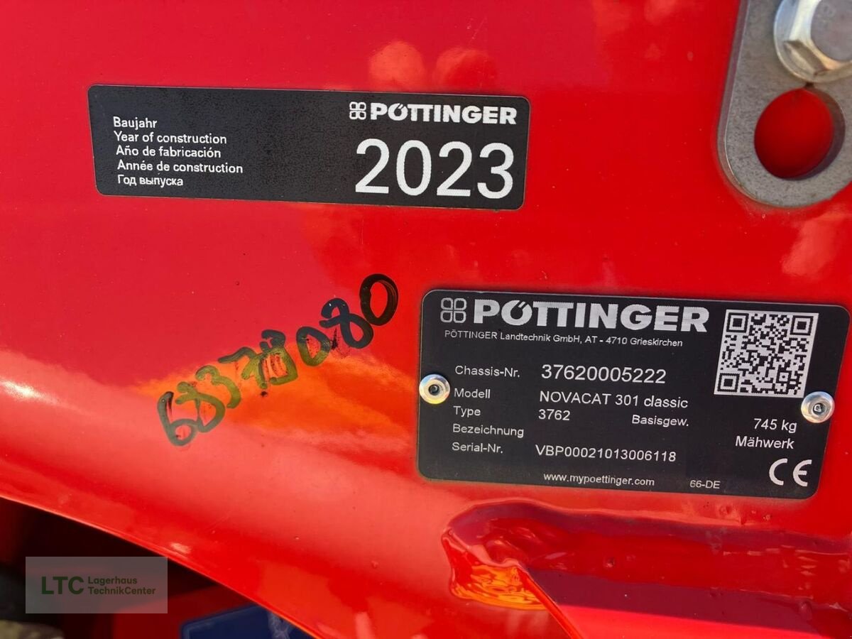 Mähwerk of the type Pöttinger Novacat 301 classic, Neumaschine in Eggendorf (Picture 11)