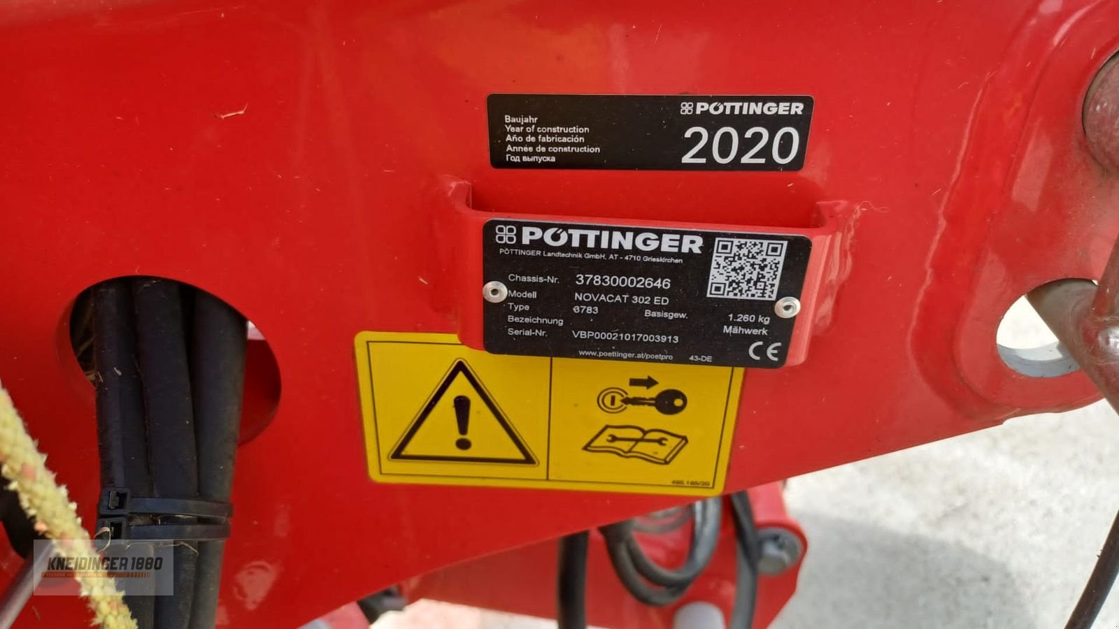 Mähwerk typu Pöttinger Novacat 302 ED, Gebrauchtmaschine v Altenfelden (Obrázek 3)