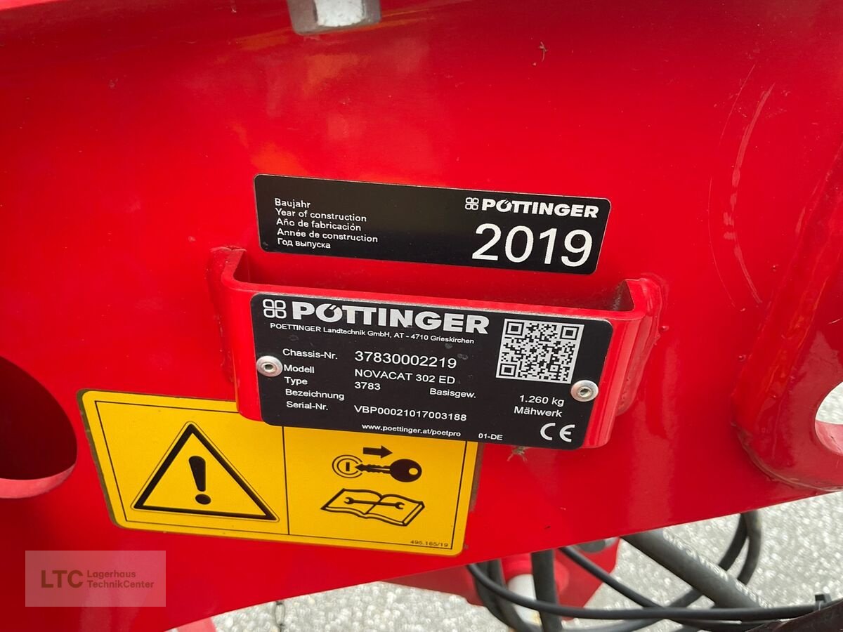 Mähwerk des Typs Pöttinger NOVACAT 302 ED, Vorführmaschine in Kalsdorf (Bild 11)