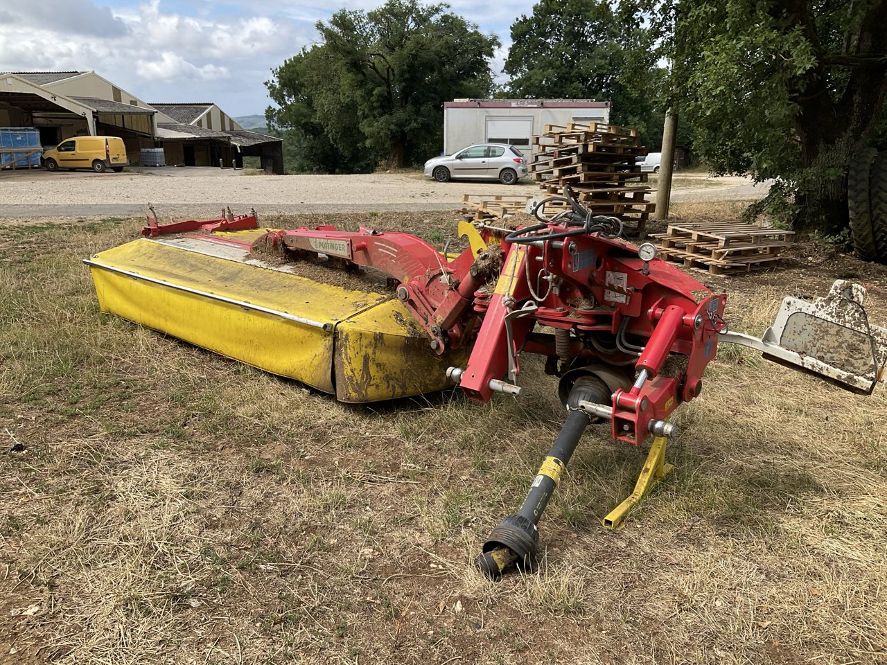 Mähwerk des Typs Pöttinger NOVACAT 302 RCB, Gebrauchtmaschine in MORLHON LE HAUT (Bild 5)