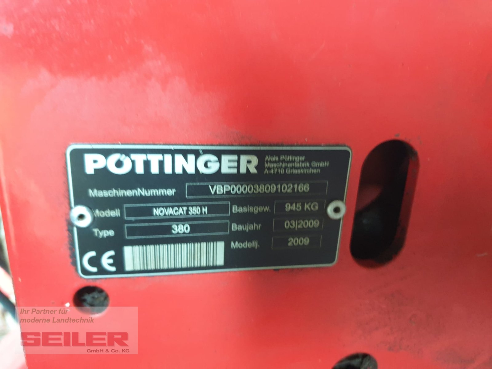 Mähwerk typu Pöttinger Novacat 350 H, Gebrauchtmaschine v Ansbach (Obrázek 6)