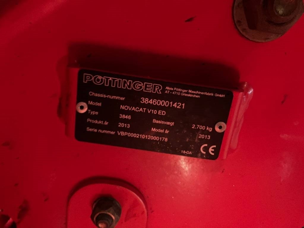 Mähwerk typu Pöttinger NovaCat 351 ED plus Novacat V10, Gebrauchtmaschine v Hinnerup (Obrázek 10)