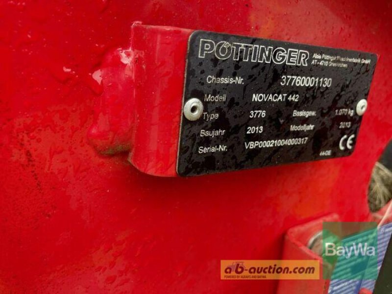 Mähwerk des Typs Pöttinger NOVACAT 442, Gebrauchtmaschine in Giebelstadt (Bild 3)