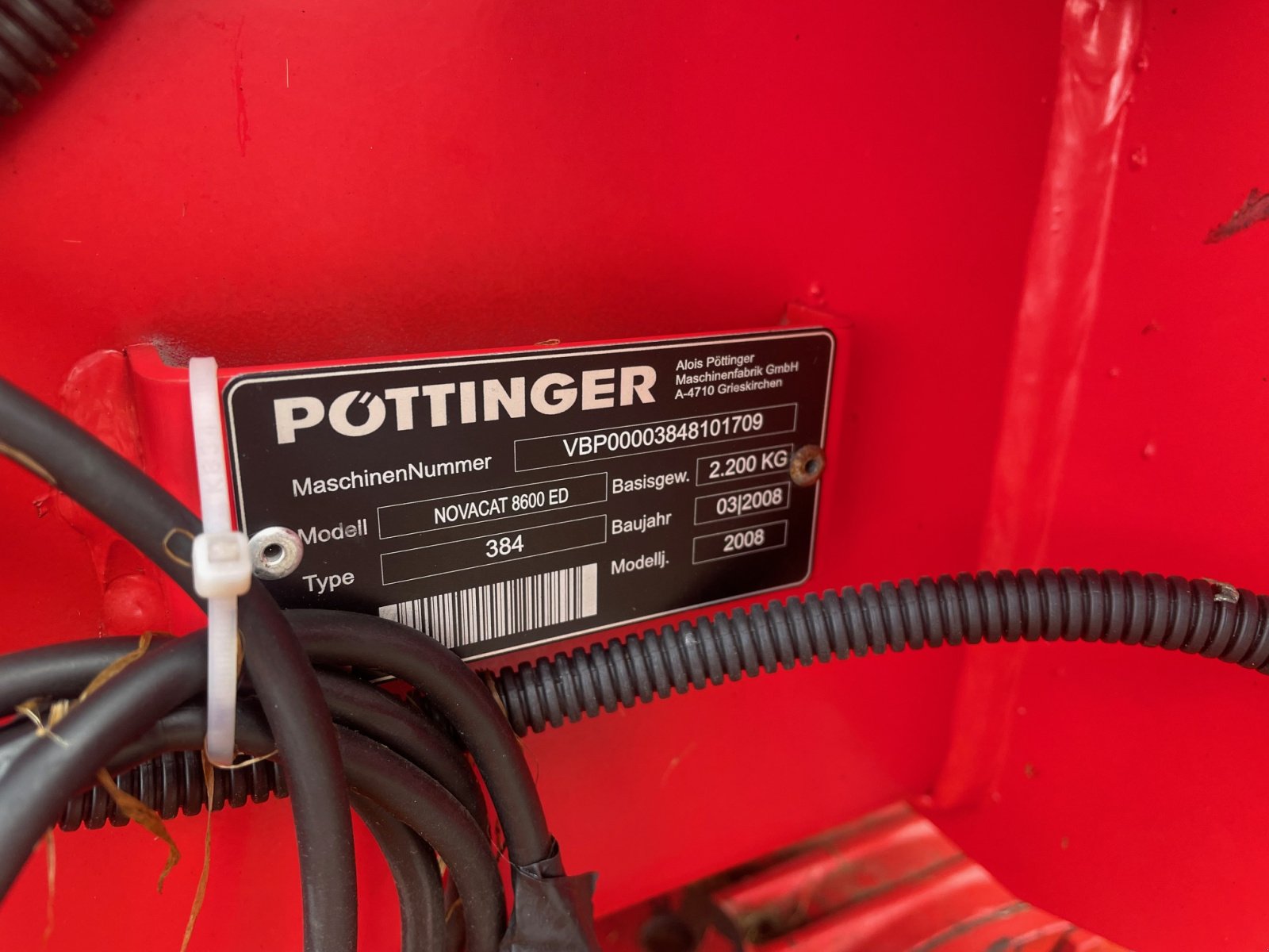 Mähwerk типа Pöttinger Novacat 8600 ED, Gebrauchtmaschine в Burglengenfeld (Фотография 5)