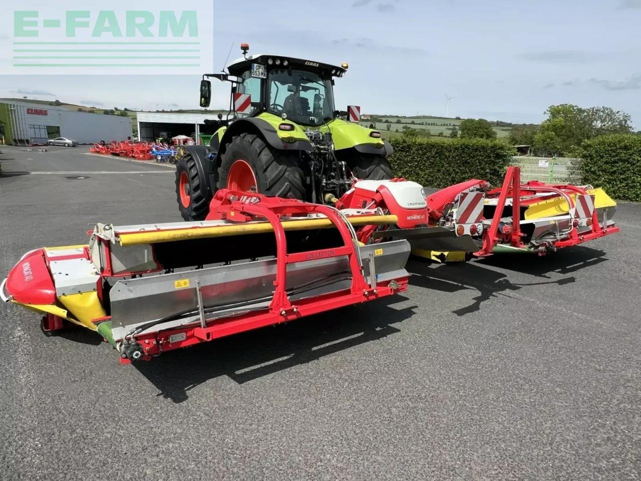 Mähwerk des Typs Pöttinger novacat a10, Gebrauchtmaschine in SAULZET (Bild 8)