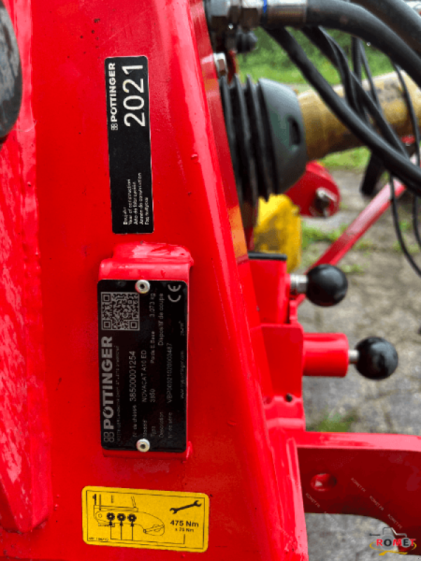Mähwerk типа Pöttinger NOVACAT A10ED, Gebrauchtmaschine в Gennes sur glaize (Фотография 8)