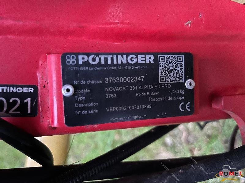 Mähwerk tipa Pöttinger NOVACAT A10ED, Gebrauchtmaschine u Gennes sur glaize (Slika 11)