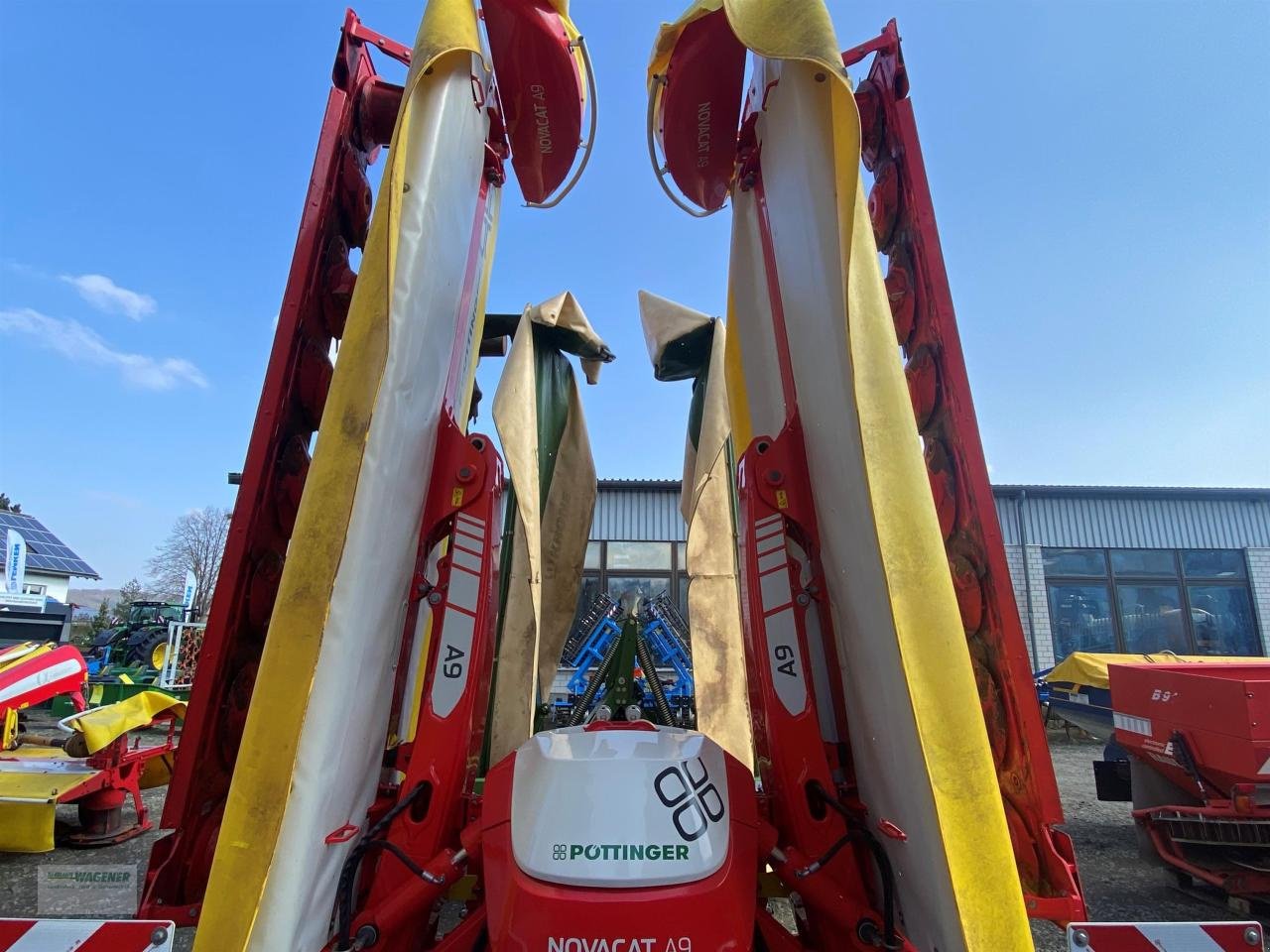 Mähwerk Türe ait Pöttinger Novacat A9, Gebrauchtmaschine içinde Bad Wildungen - Wega (resim 2)
