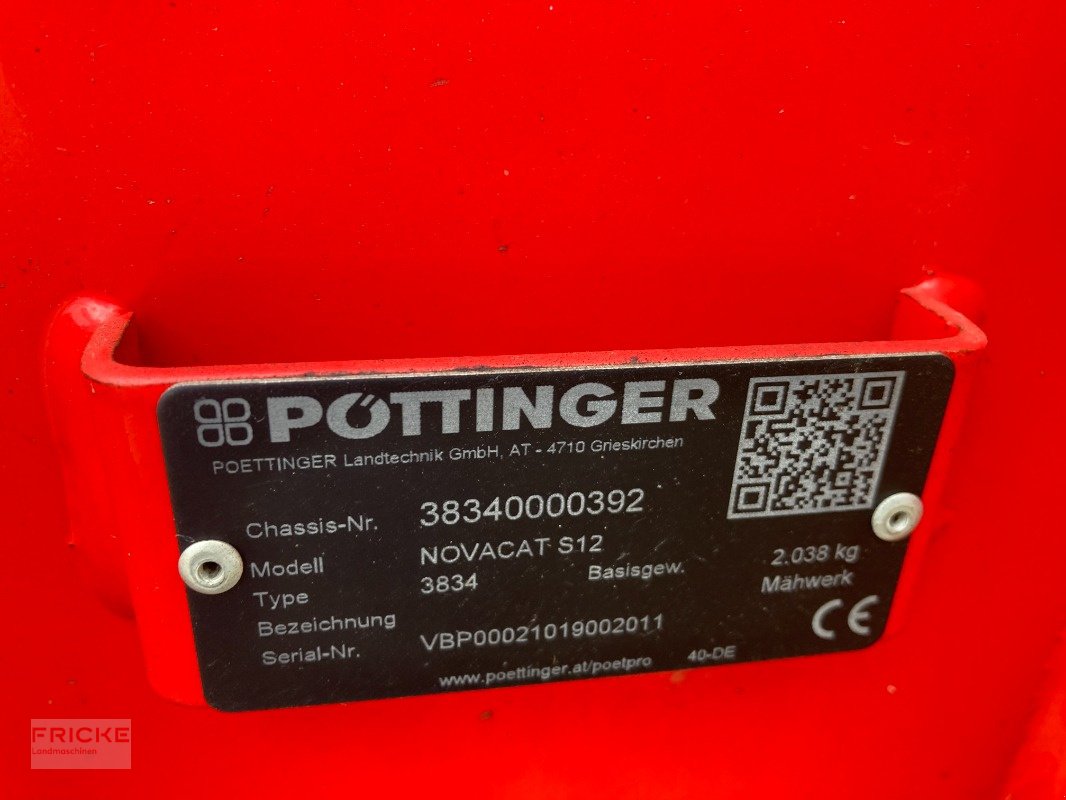 Mähwerk типа Pöttinger Novacat S 12, Gebrauchtmaschine в Bockel - Gyhum (Фотография 10)