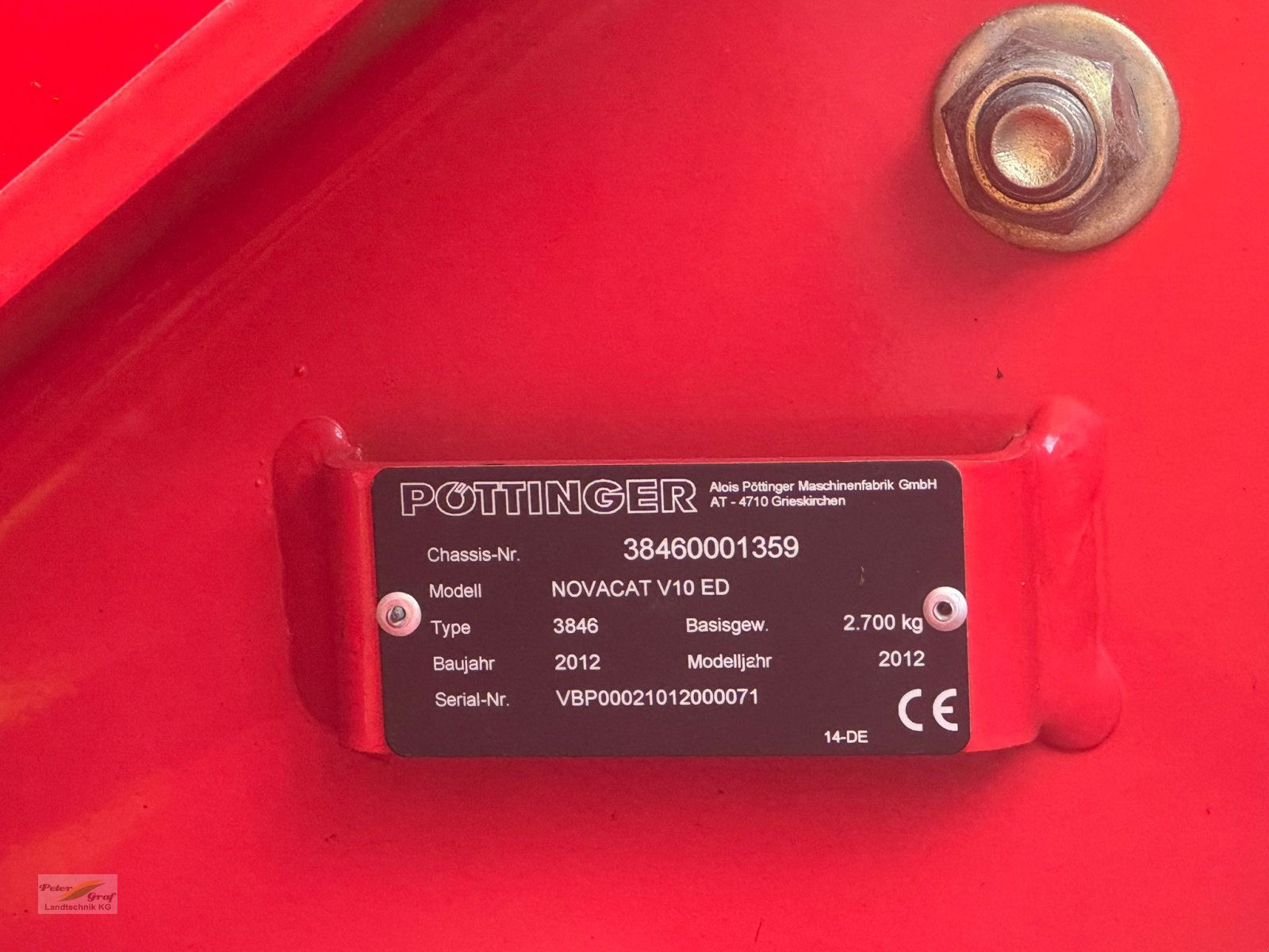 Mähwerk of the type Pöttinger Novacat V 10 ED, Gebrauchtmaschine in Pegnitz-Bronn (Picture 17)