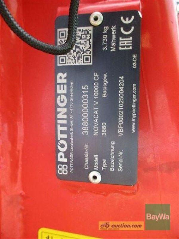 Mähwerk des Typs Pöttinger NOVACAT V 10000 CF PÖTTINGER M, Gebrauchtmaschine in Schönau (Bild 22)