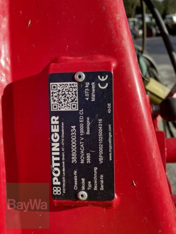 Mähwerk des Typs Pöttinger NOVACAT V 10000 ED CL #522, Vorführmaschine in Obing (Bild 15)