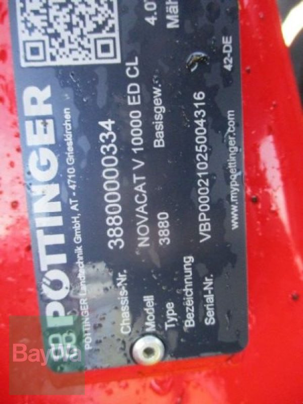 Mähwerk типа Pöttinger NOVACAT V 10000 ED CL #522, Vorführmaschine в Schönau b.Tuntenhausen (Фотография 8)