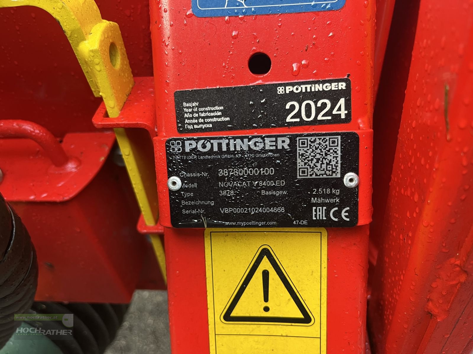 Mähwerk of the type Pöttinger NOVACAT V 8400 ED, Gebrauchtmaschine in Kronstorf (Picture 12)